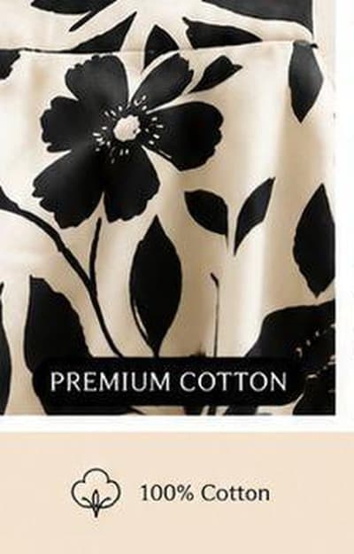 Black and white floral halter dress floral print detail